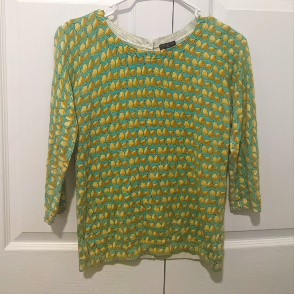 Talbots petites pear sweater
